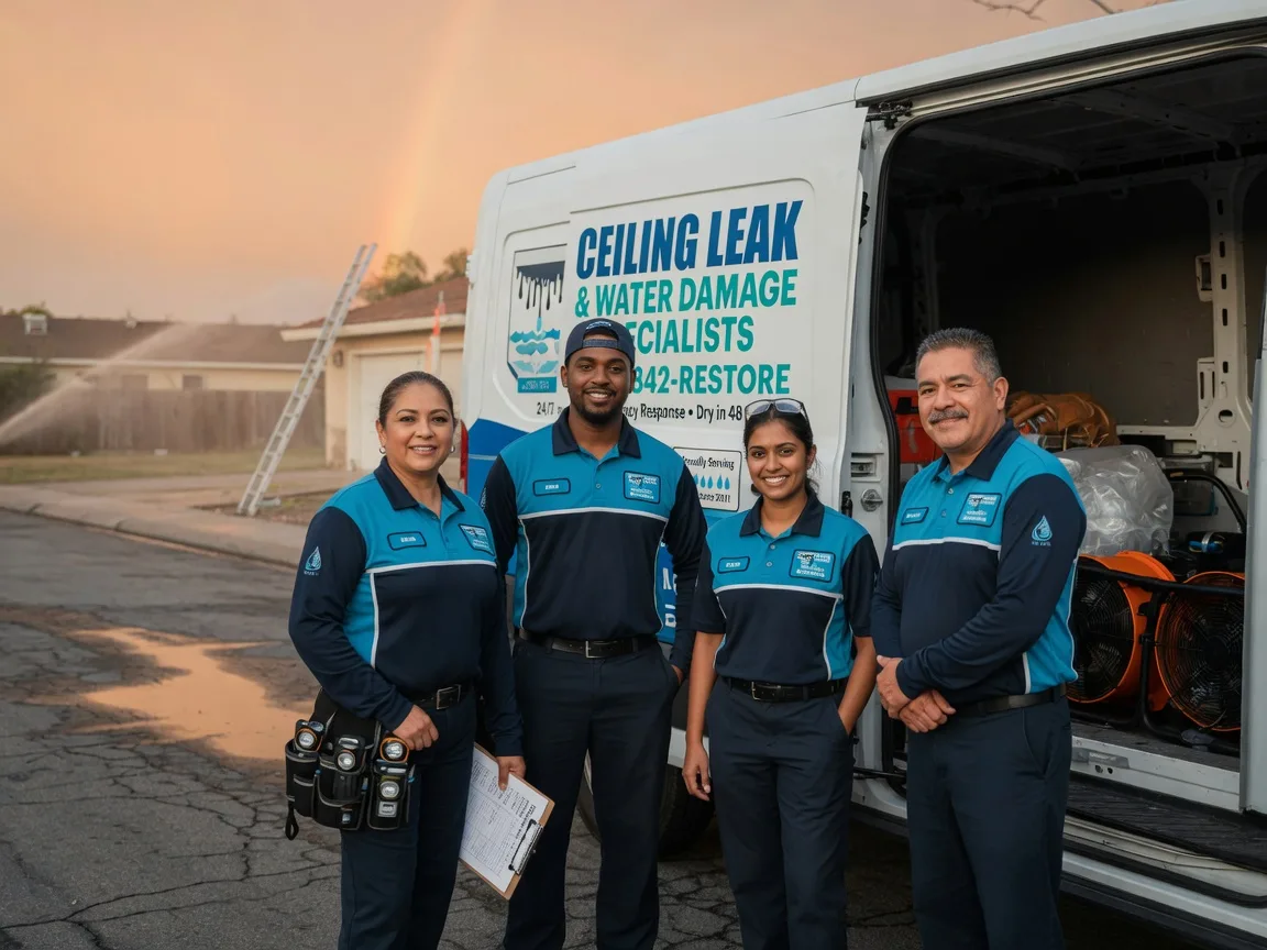 Ceiling Leak Cleanup company in Buck Creek, IN